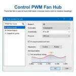 PWM Fan Hub Control