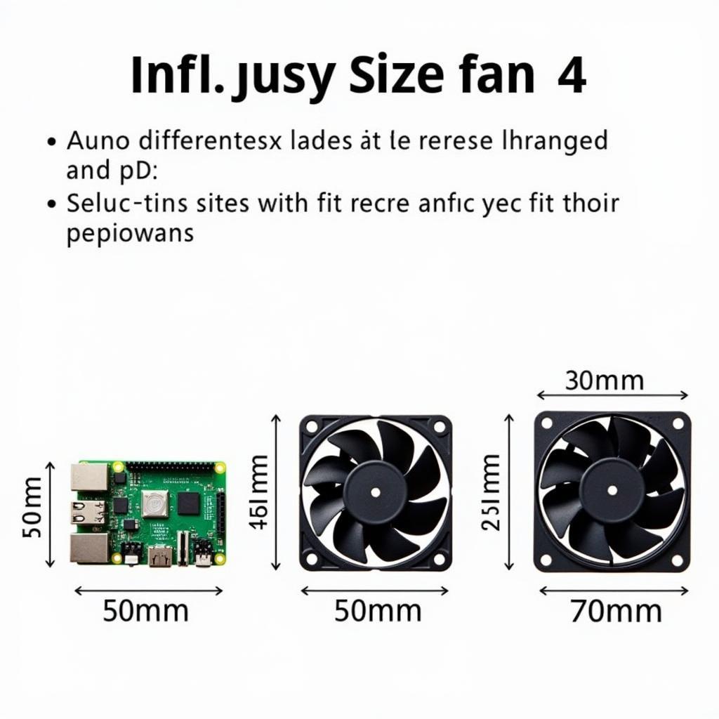 Comparing Raspberry Pi Fan Sizes