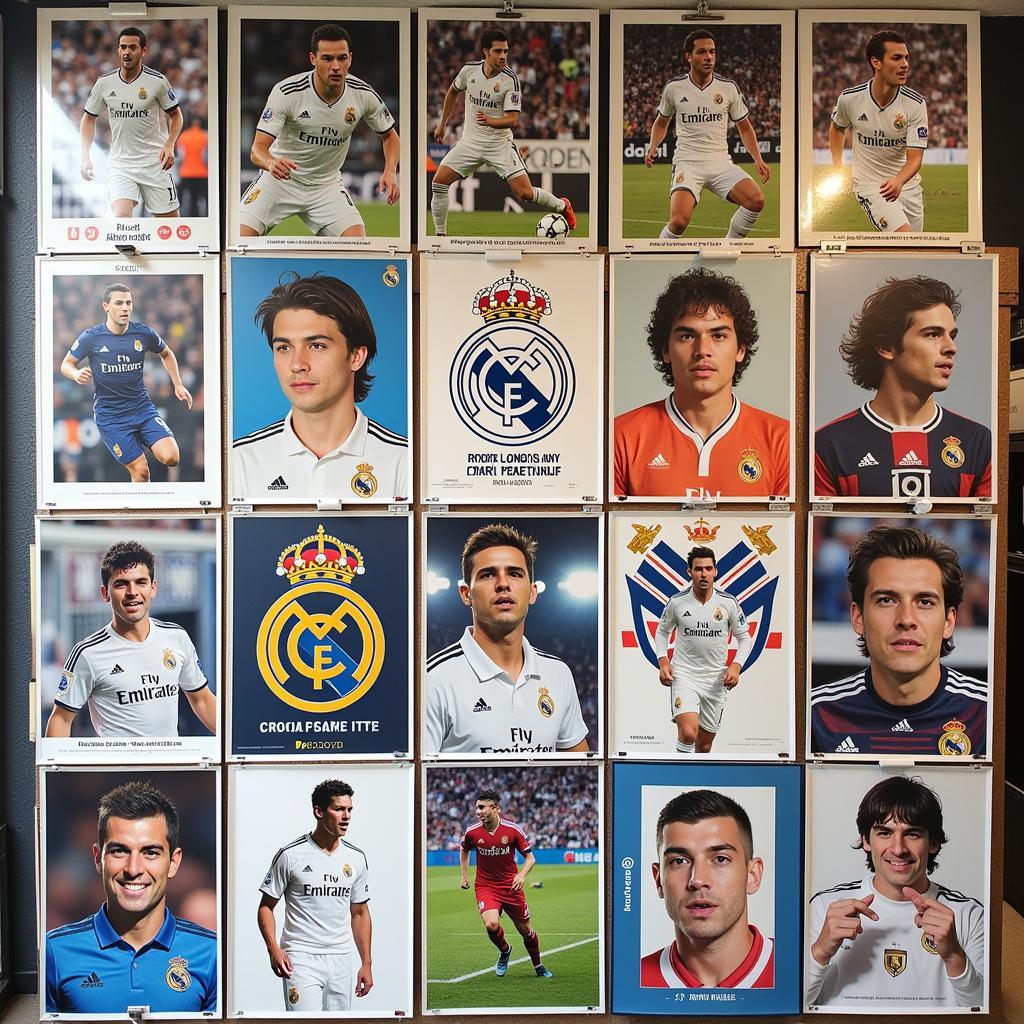 Real Madrid Fan Cuong Poster Collection