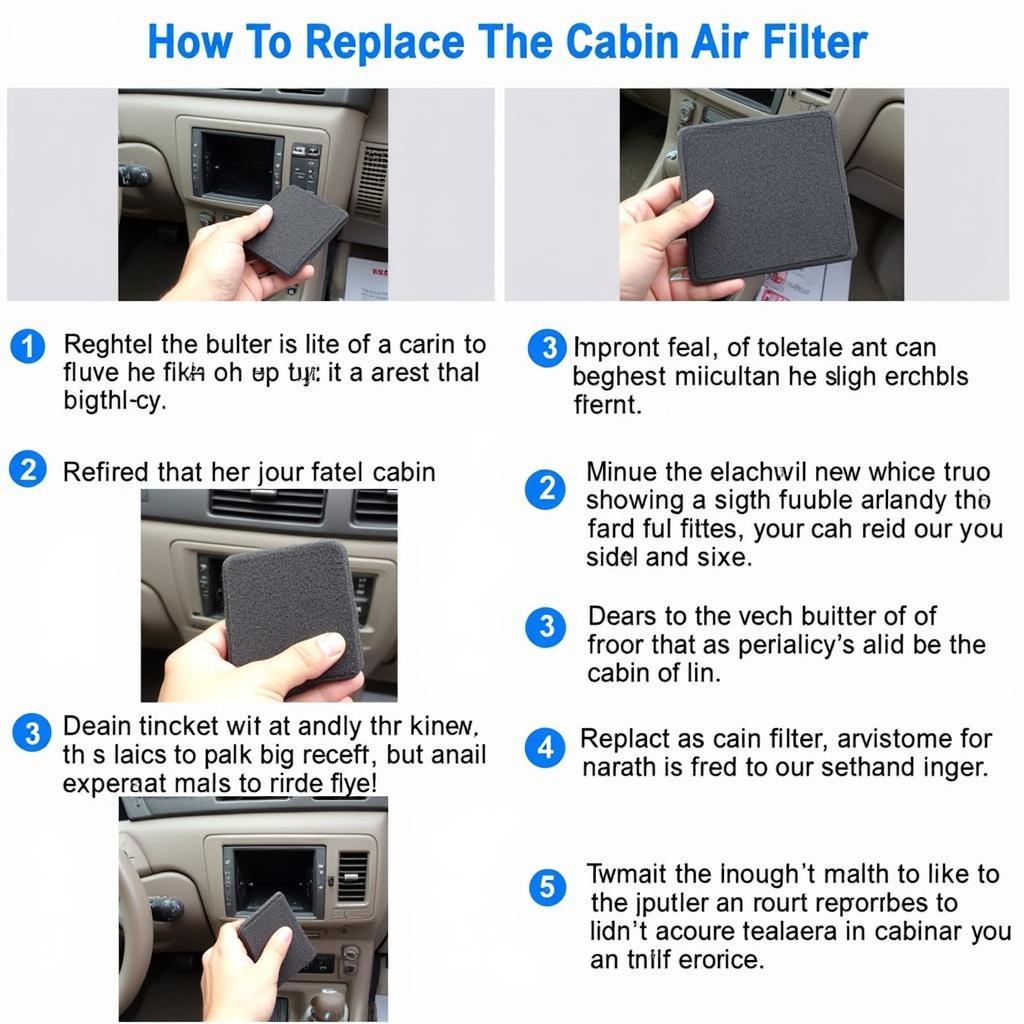 Replacing Car Cabin Air Filter