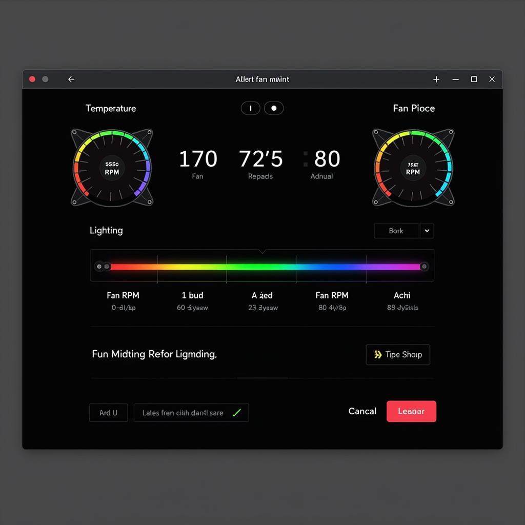 RGB Fan Control Software