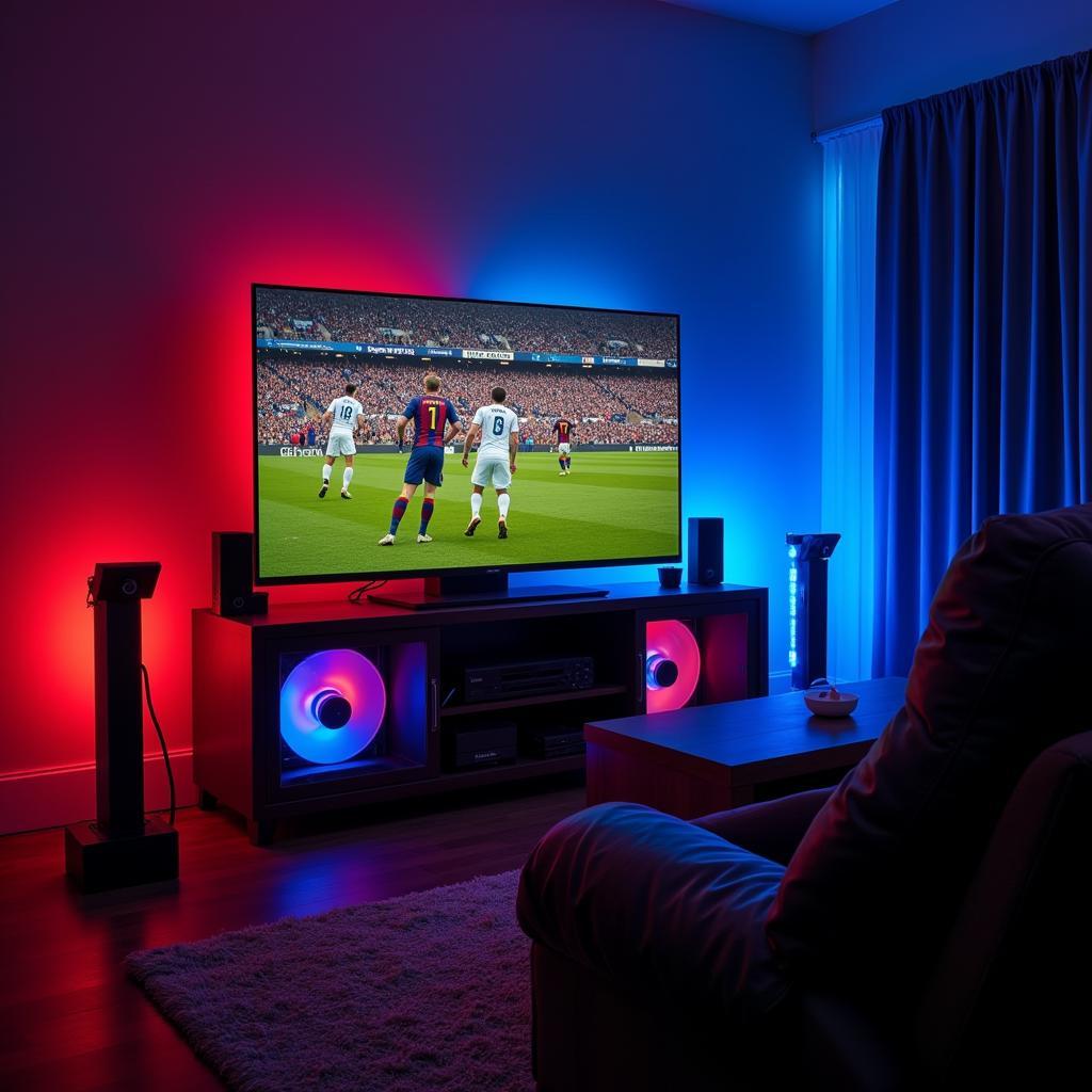 RGB Fan Enhancing Football Viewing Experience