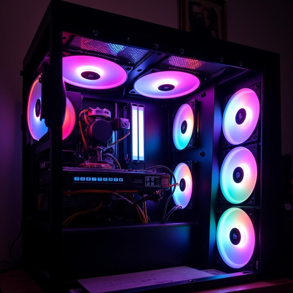 RGB Fan Synchronized Lighting