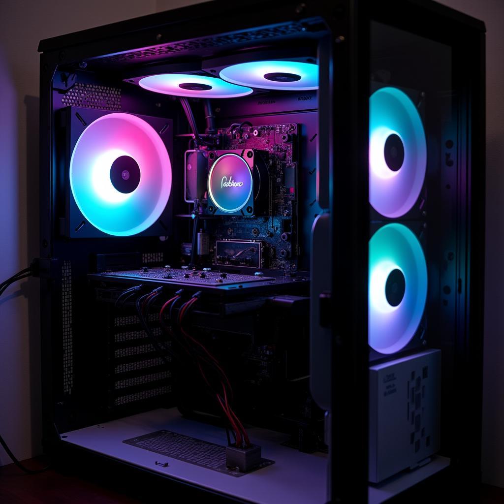 RGB Fans No Hub Setup