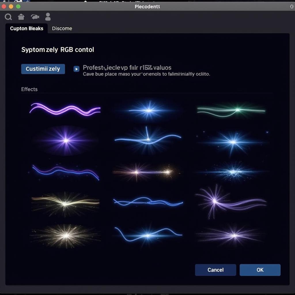 RGB Software Control Interface