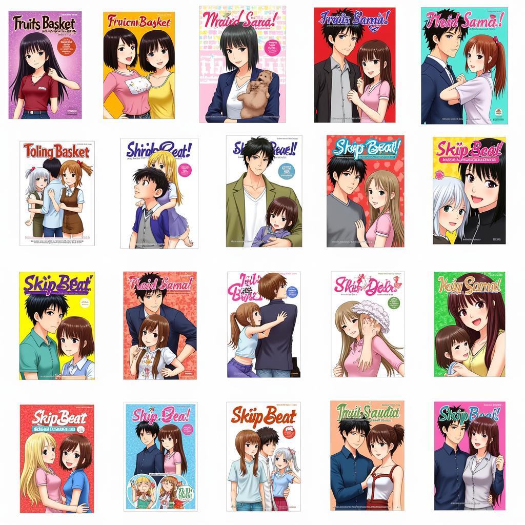 Examples of Popular Romantic Manga