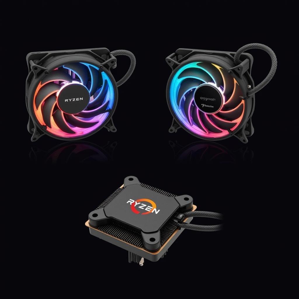 Ryzen CPU with Installed AIO Cooler