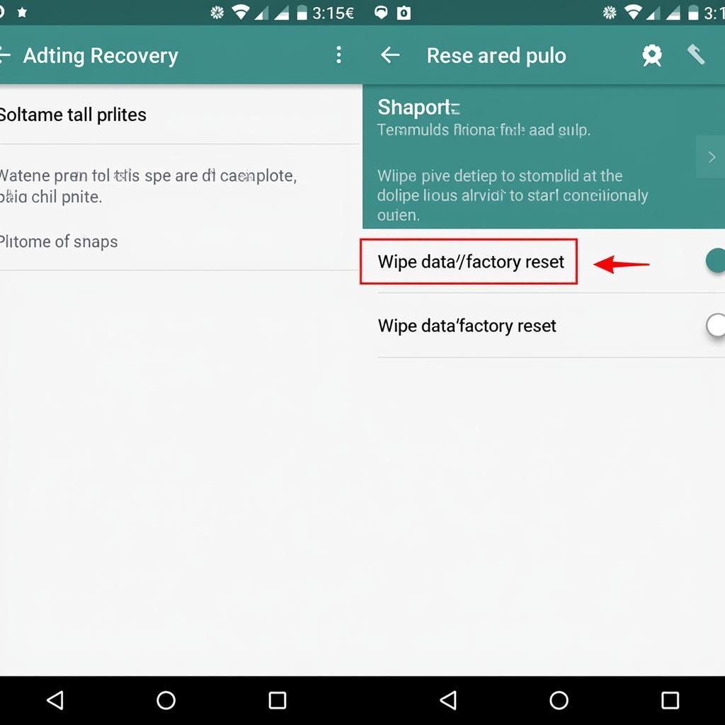 Samsung Note FE Recovery Mode