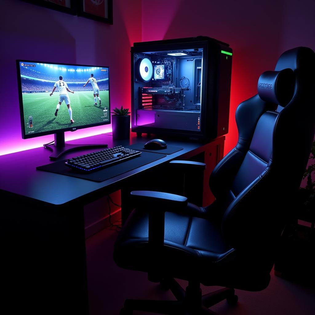 Segotep Fan Case in a Complete Gaming Setup