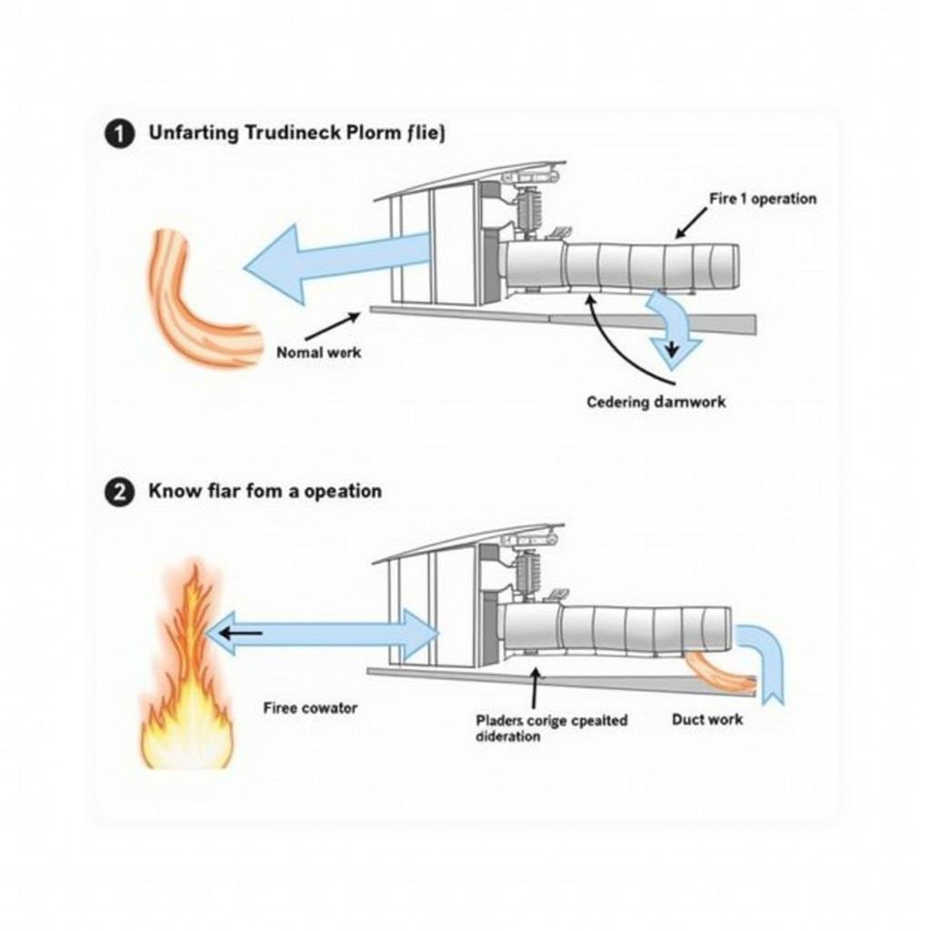 Diagram of a Smoke Control Fan System