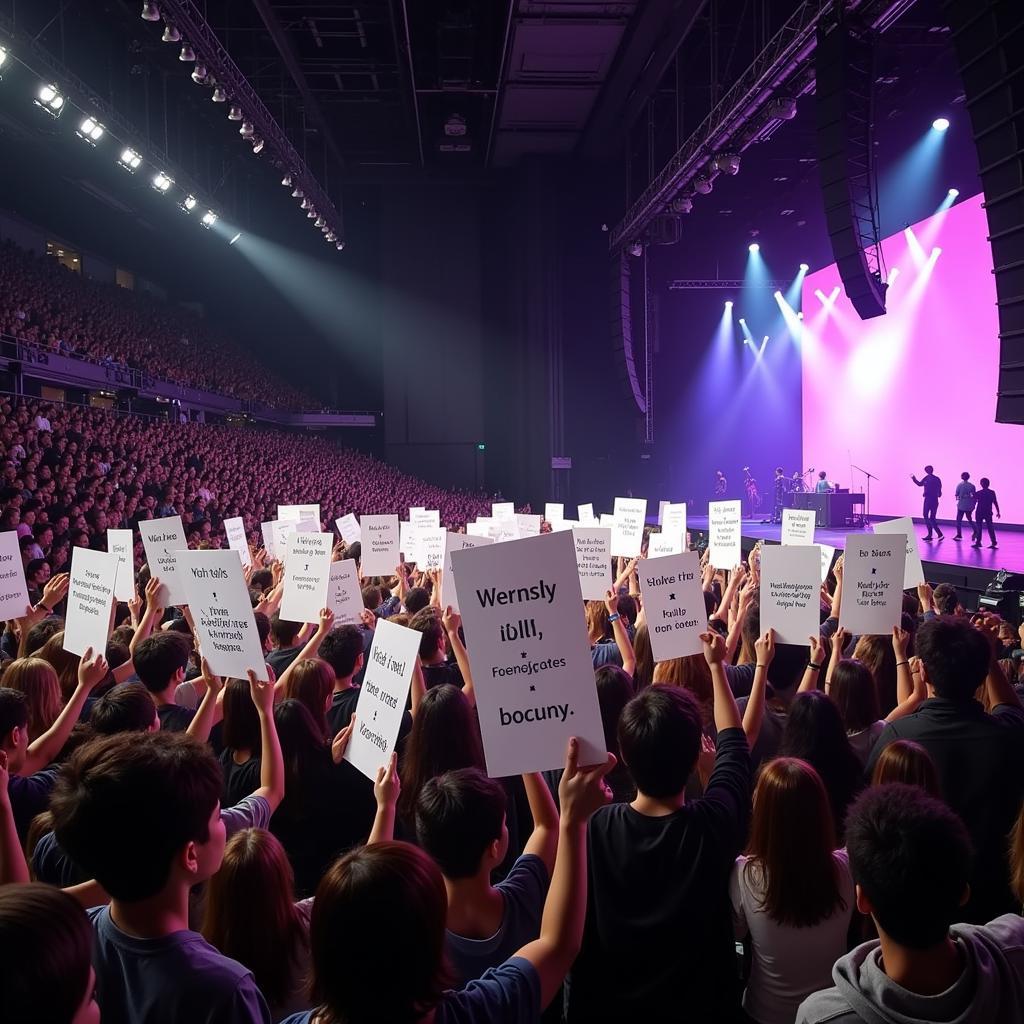 SONEs Holding Fanchant Banners