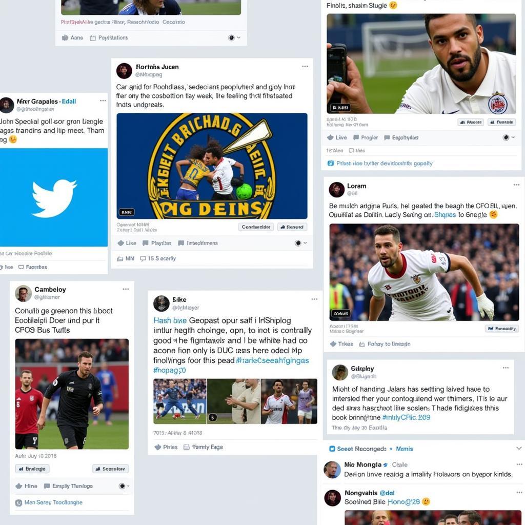 Social Media Football Fan Engagement