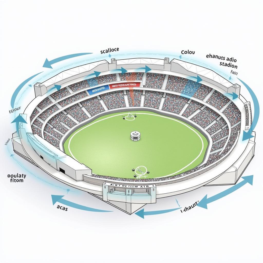 Managing Fan Flow in Stadiums