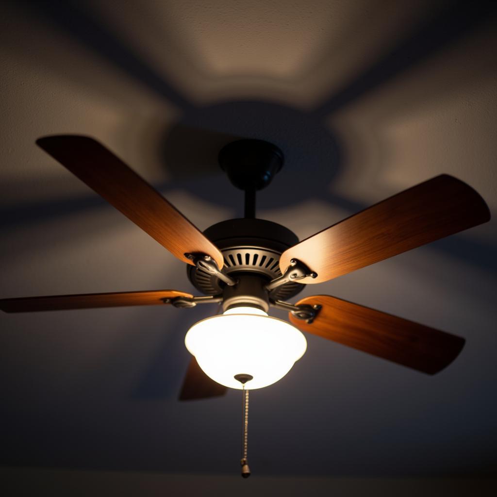 Stroboscopic Effect on Fan Blades