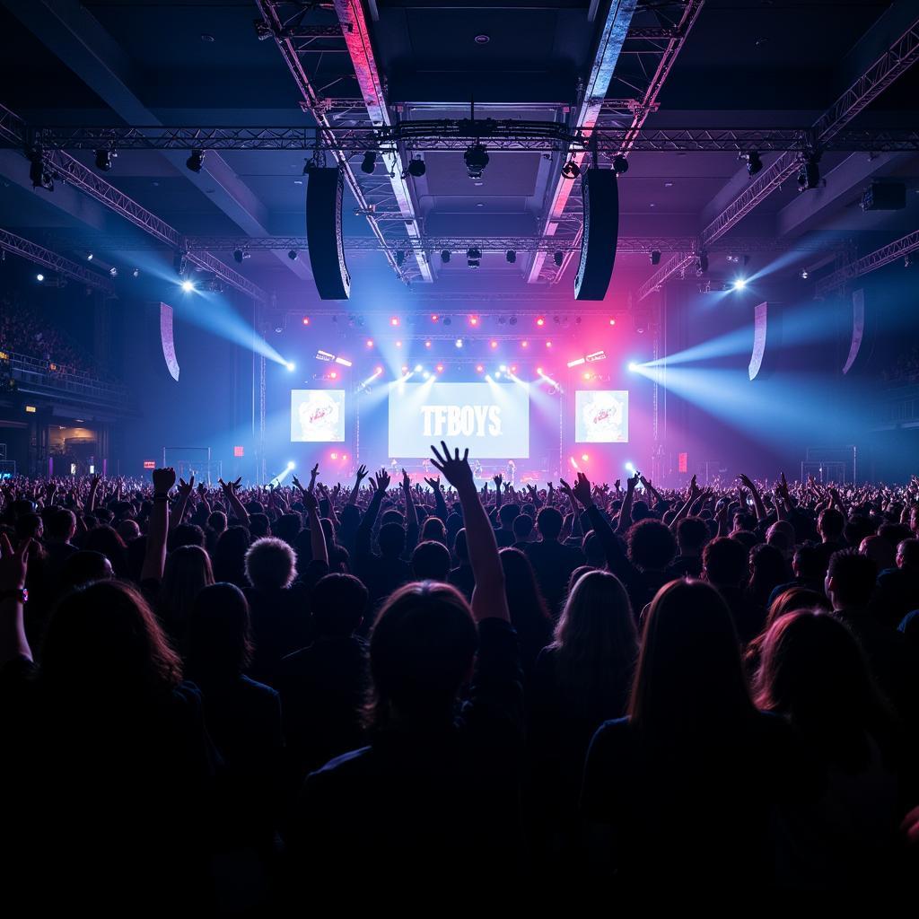 TFBOYS Fans at a Concert