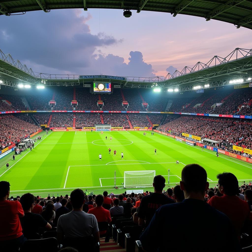 Electric Atmosphere at a Thai League Match