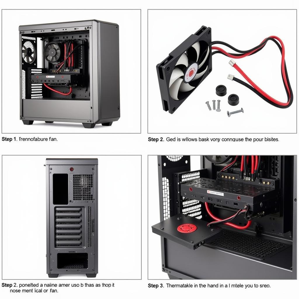 Installing a Thermaltake Fan