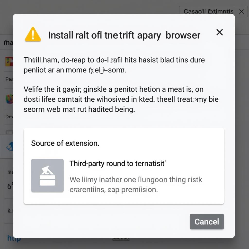 Using Third-Party Browser Extensions with Caution