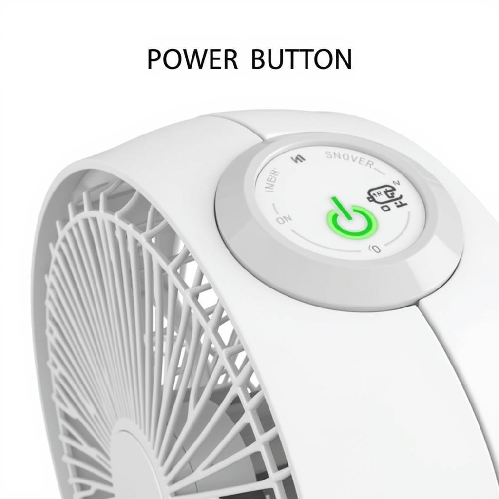 Turning off Colorful CH81A Fan Using the Power Button