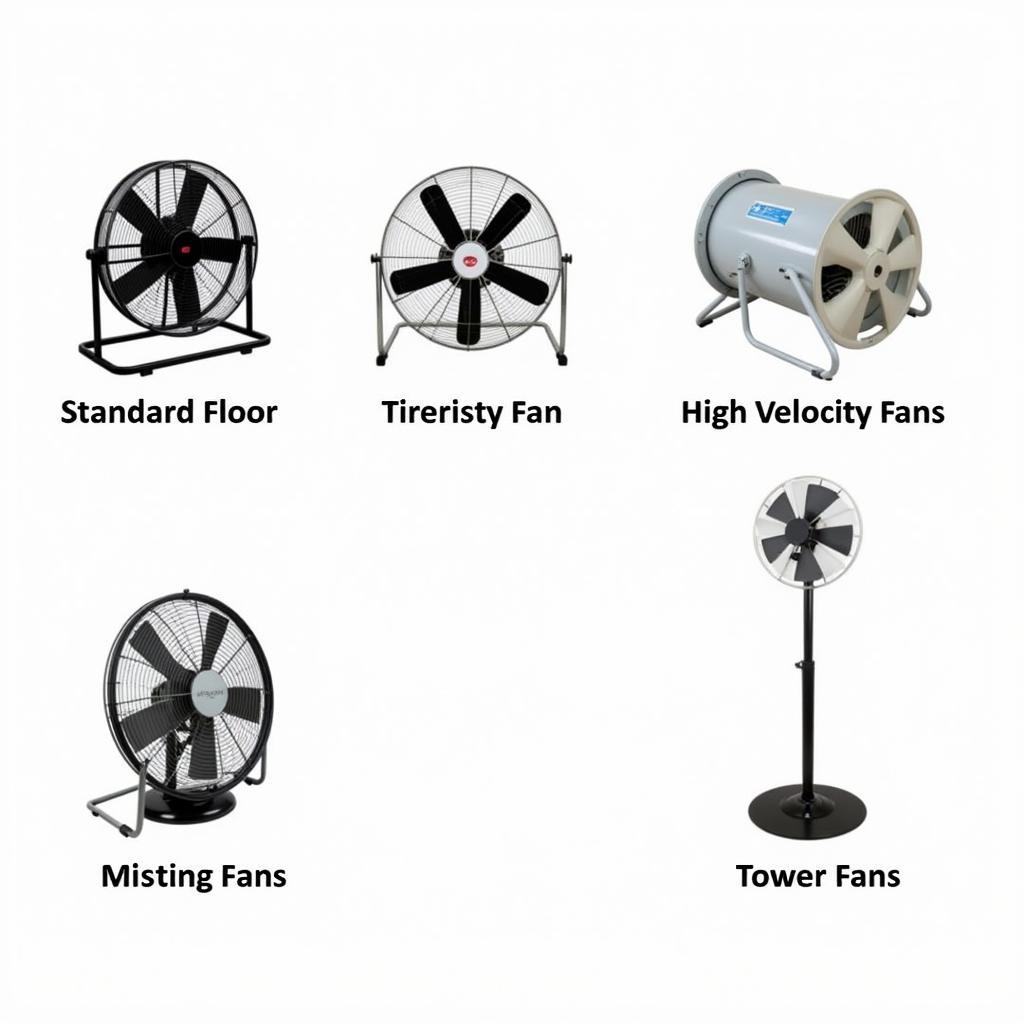 Types of Floor Ventilation Fans