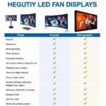 Different Types of LED Fan Displays Comparison