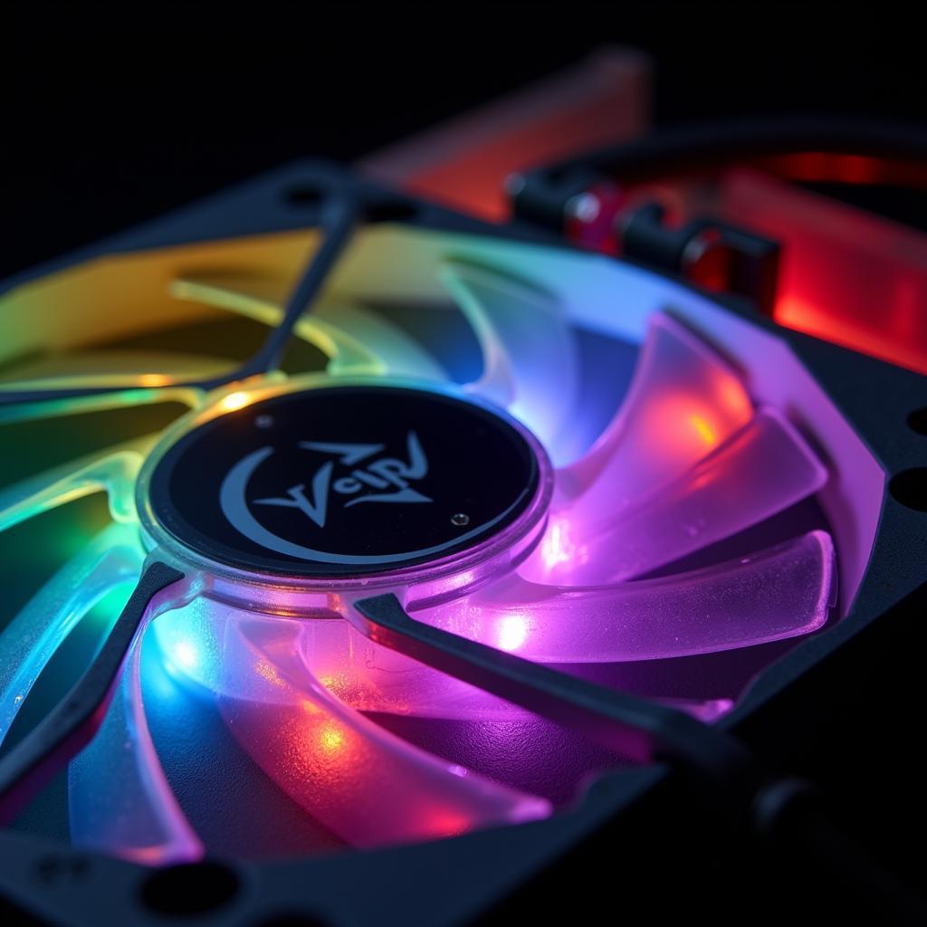 VSP LED Rainbow 60000 Fan Close-Up