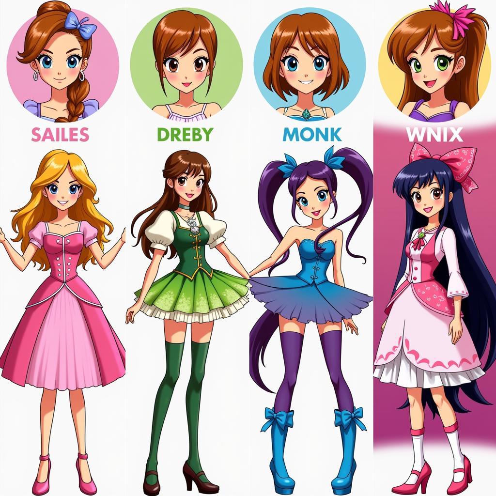 Winx Club vs. Anime Styles: A Visual Comparison