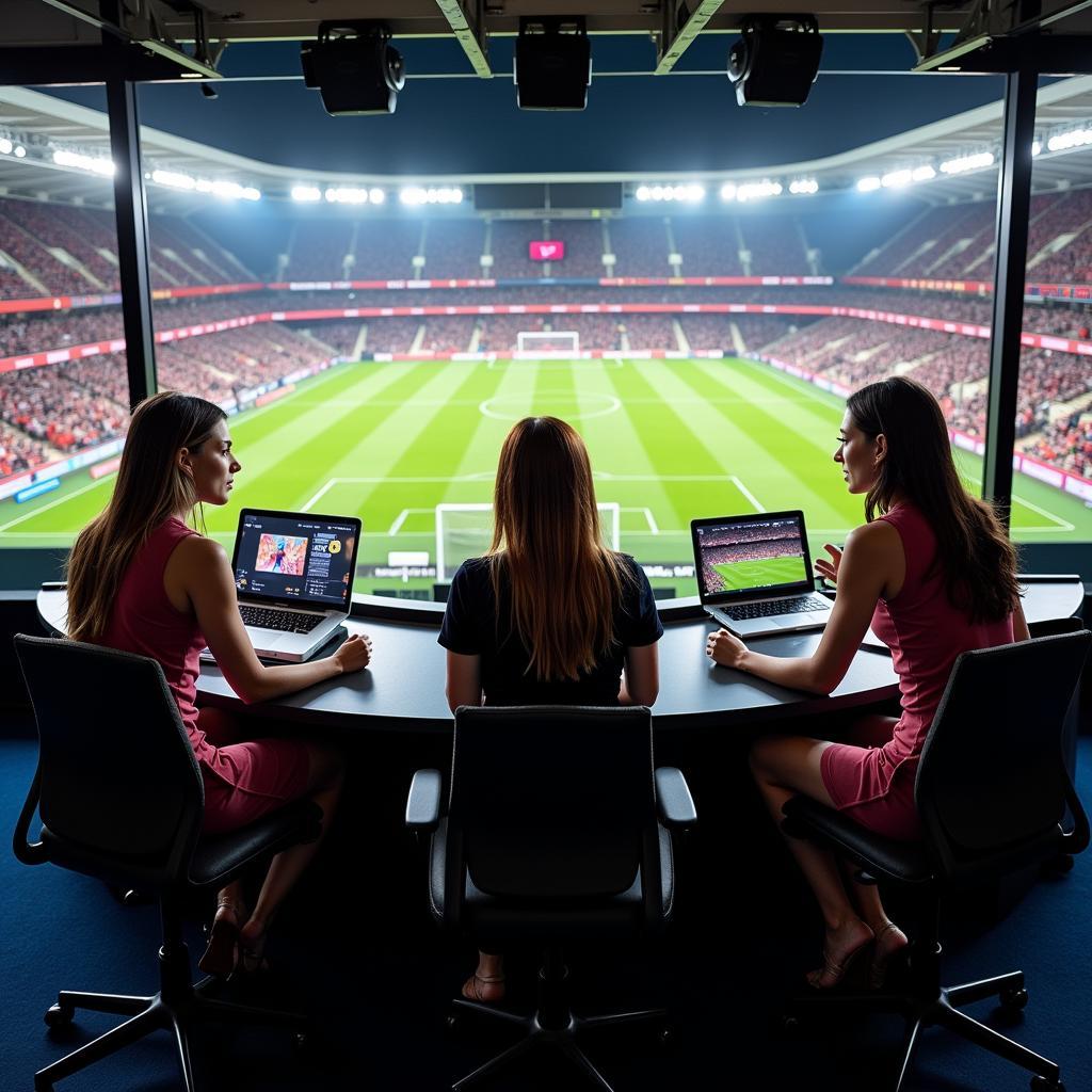 Women Commentators Football