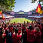 The electric atmosphere of a World Cup Fan Fest