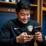 Xuan Truong interacting with fans on social media platforms.