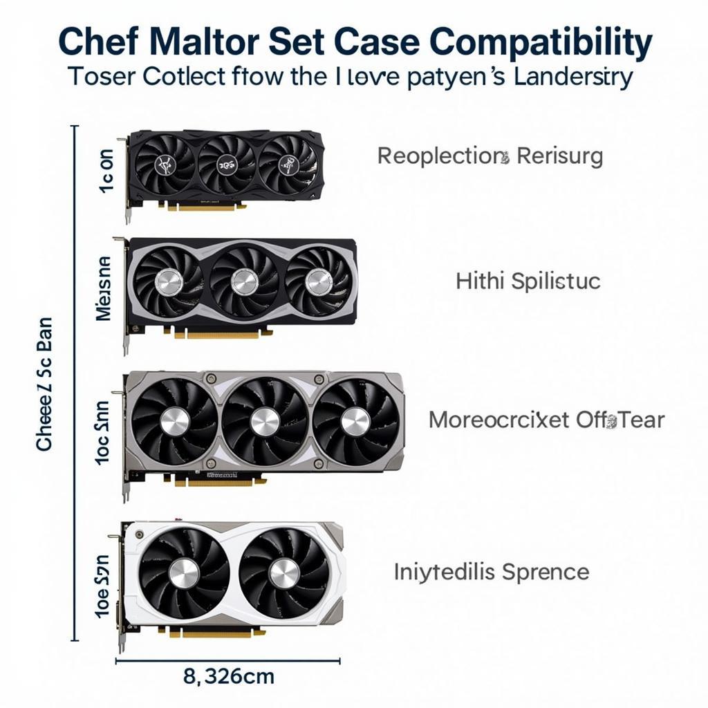 1060 3GB 3 Fan Length Comparison with Other Graphics Cards