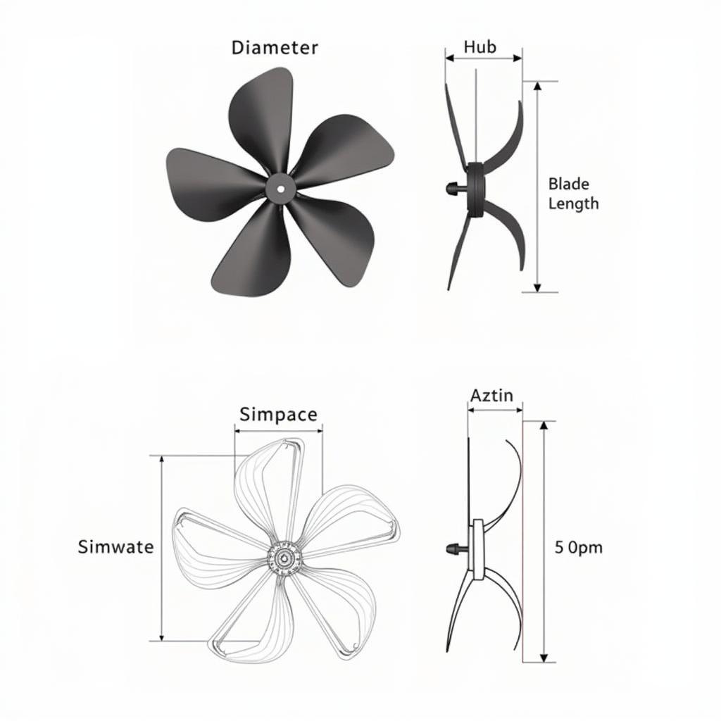 161525000 Fan Impeller Dimensions Diagram