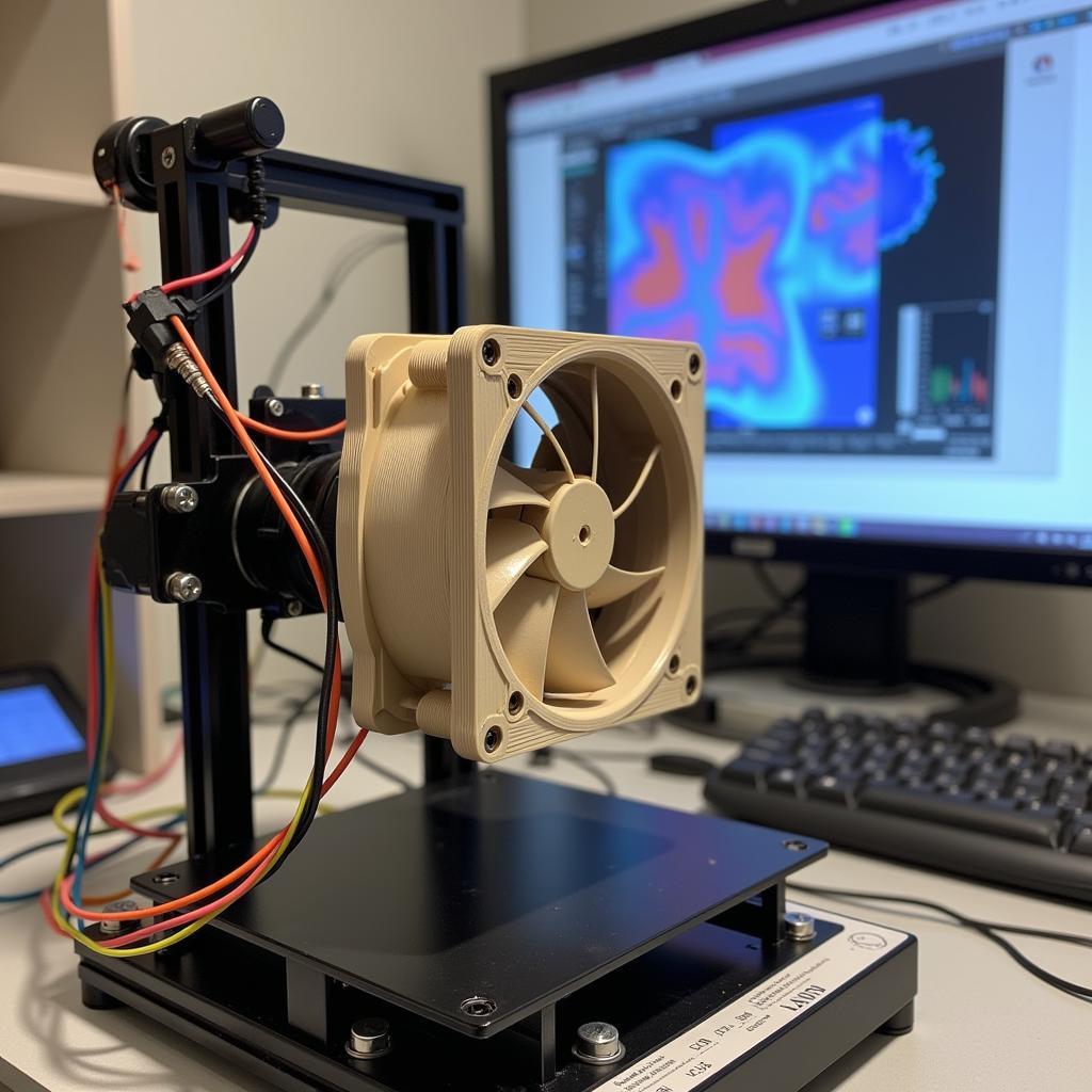 3D Printed Fan Prototype Testing