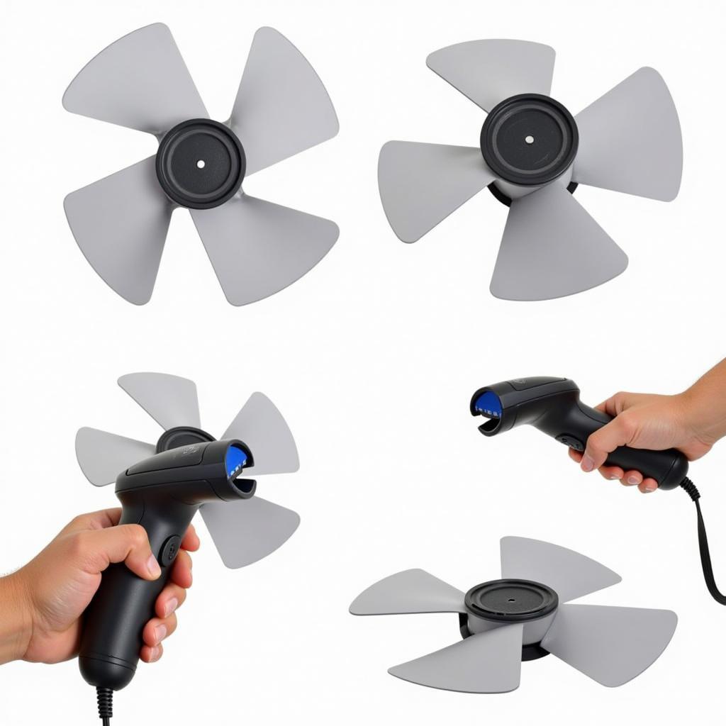 3D Scanning Process of a Fan Blade