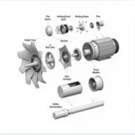 AC Axial Fan Components Diagram