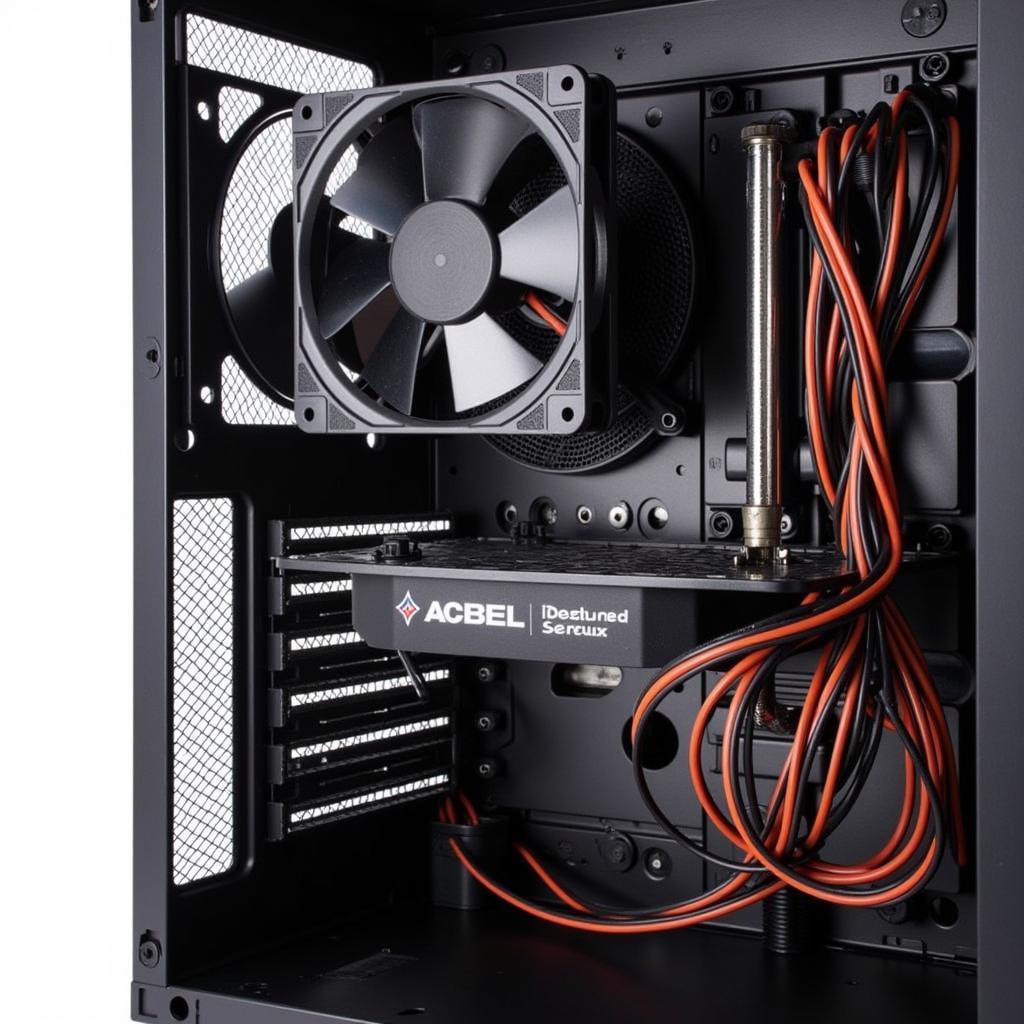 Acbel HK-400 Fan with Extended Power Cable