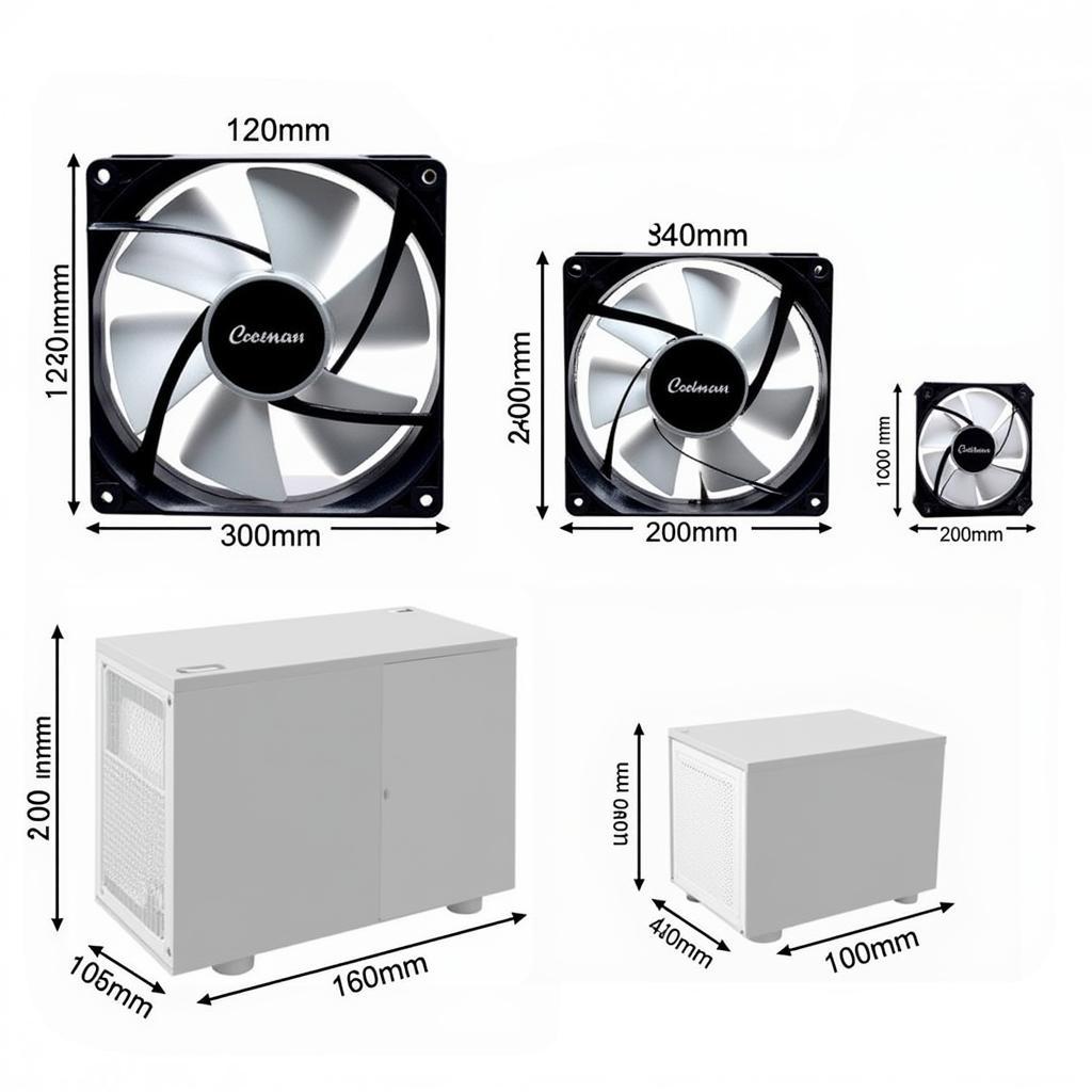 Affordable Fan Coolman Sizes