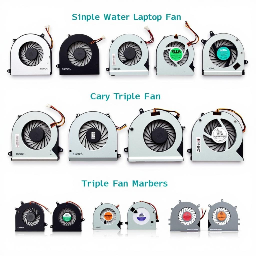 Types of Aftermarket Laptop Fans