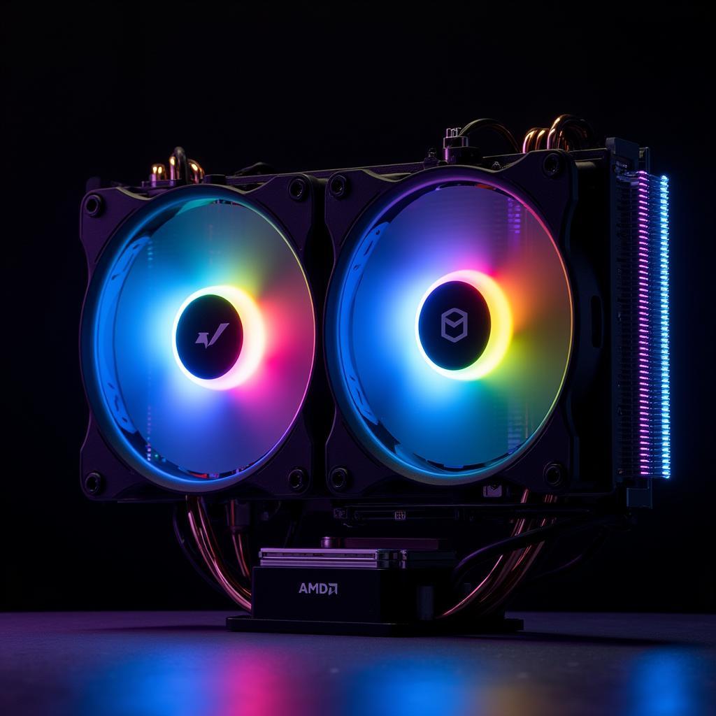 AIO Cooler with RGB Lighting