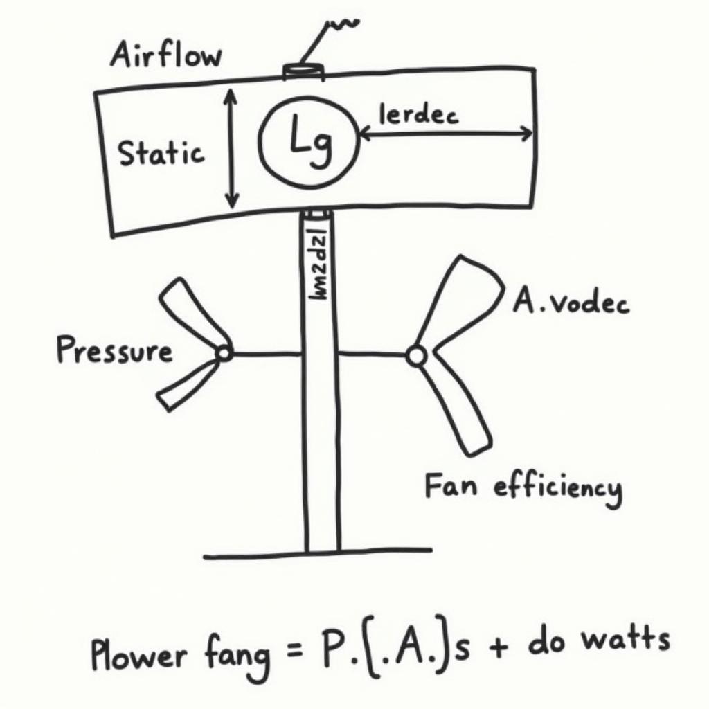 Calculating Air Fan Motor Power