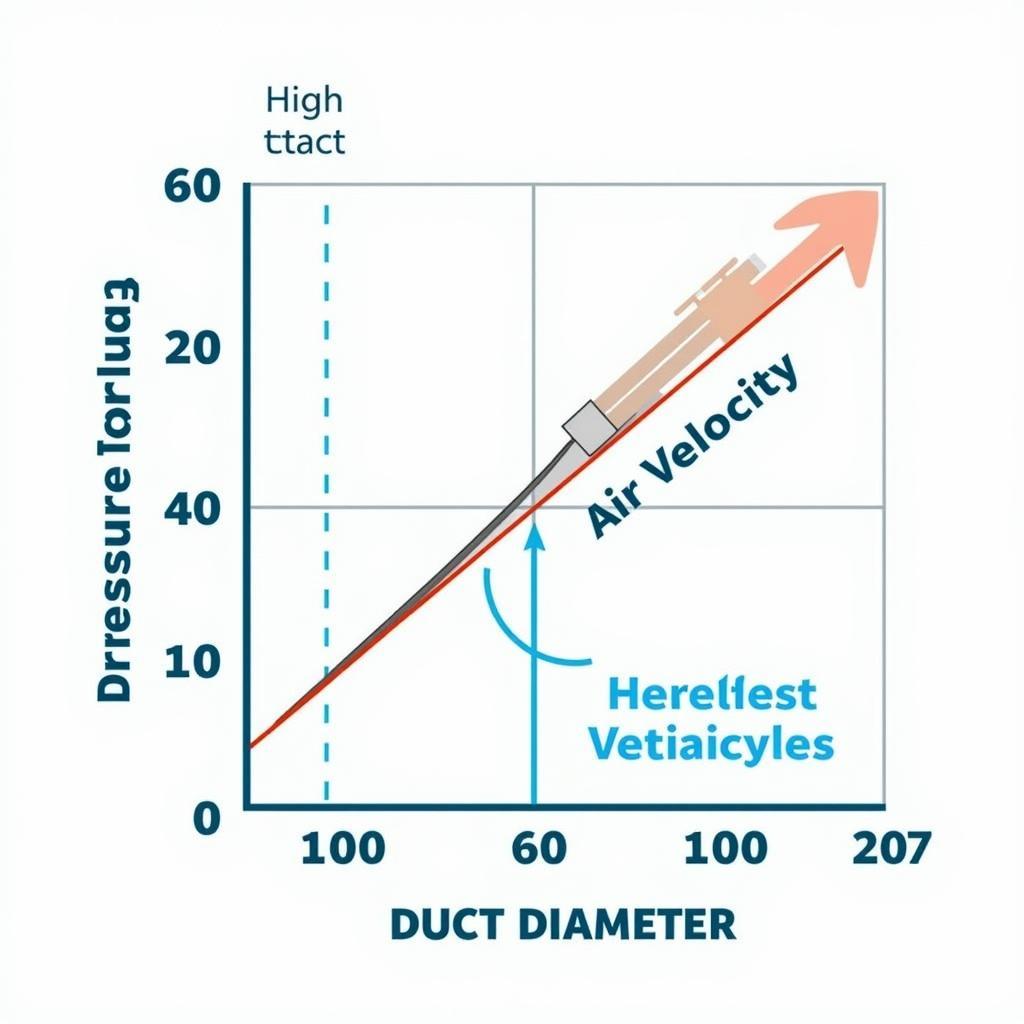 Air Velocity and Pressure Drop Chart