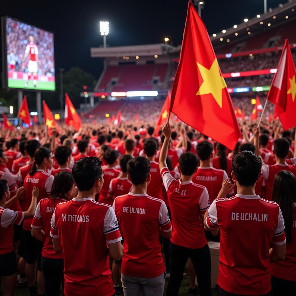 Arsenal Vietnam fan club gathering