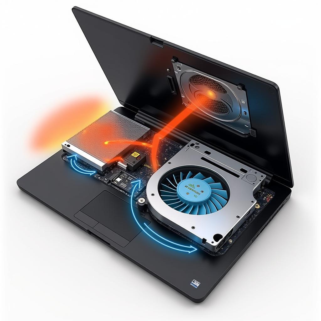 ASUS Laptop Fan Cooling System