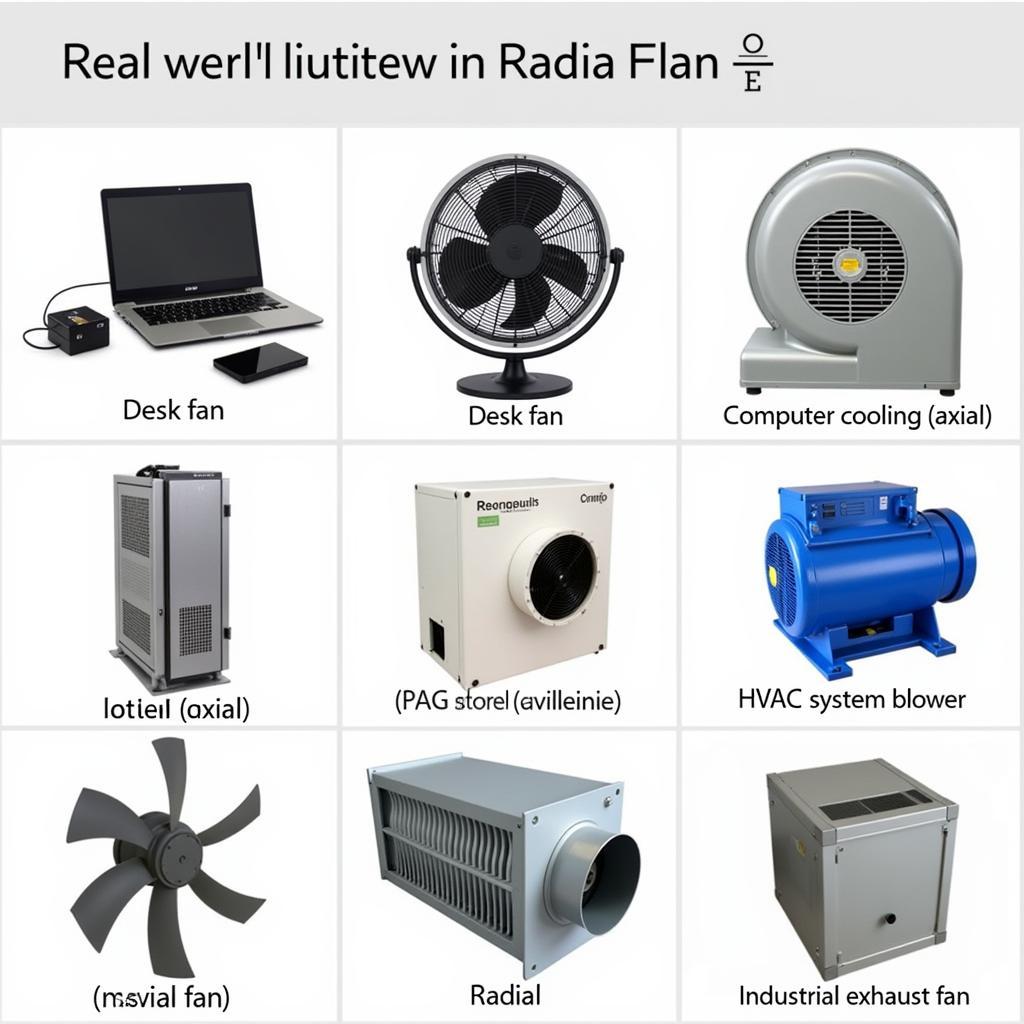 Common Applications of Axial and Radial Fans