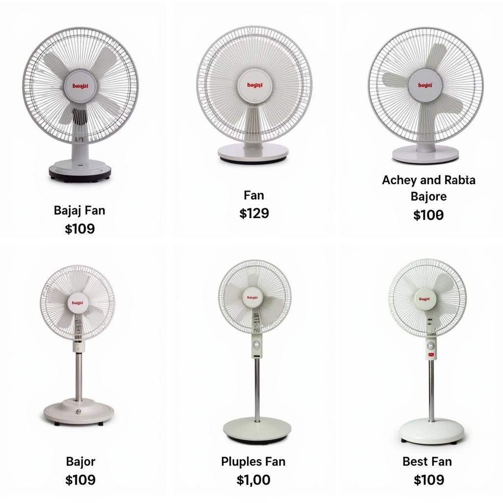 Bajaj Fan Price Range in India