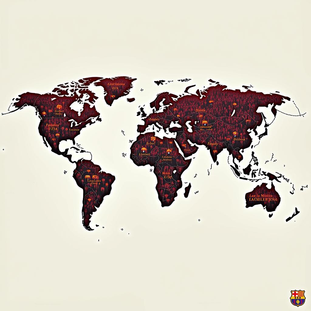 Barcelona’s Massive Global Fanbase