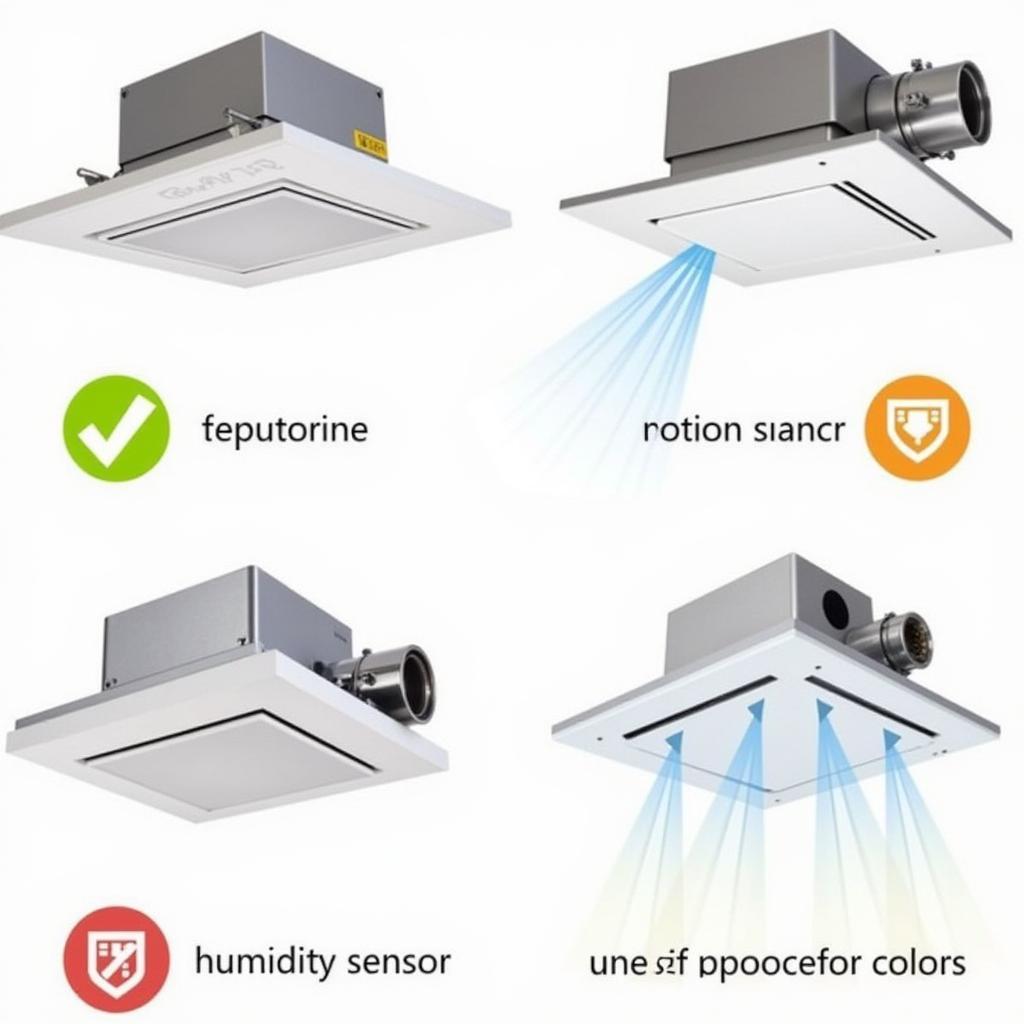 Different Types of Bathroom Exhaust Fans with Lights