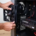 Installing a Bequiet Fan in a PC Case