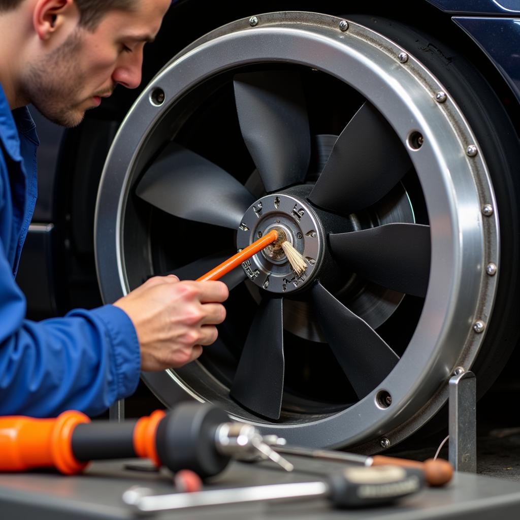 Maintaining a Body Shop Exhaust Fan