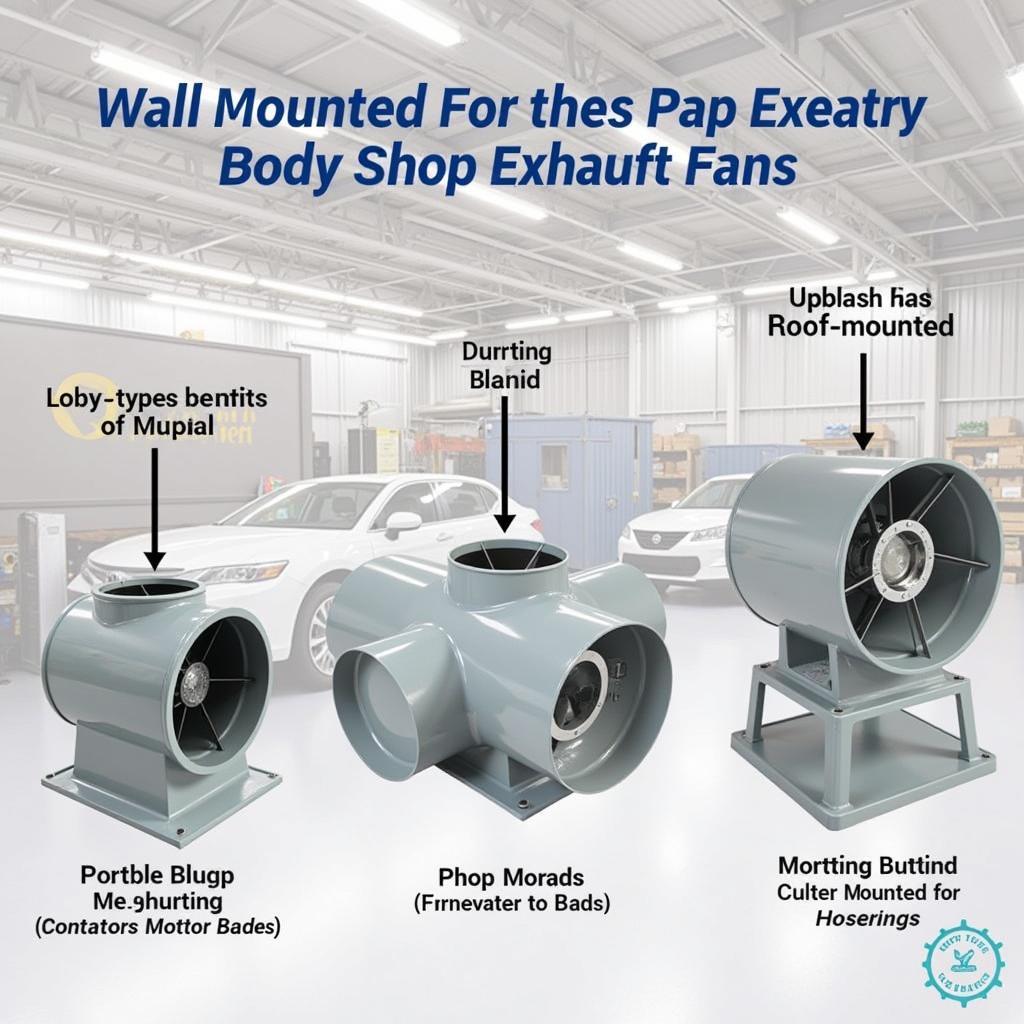 Different Types of Body Shop Exhaust Fans